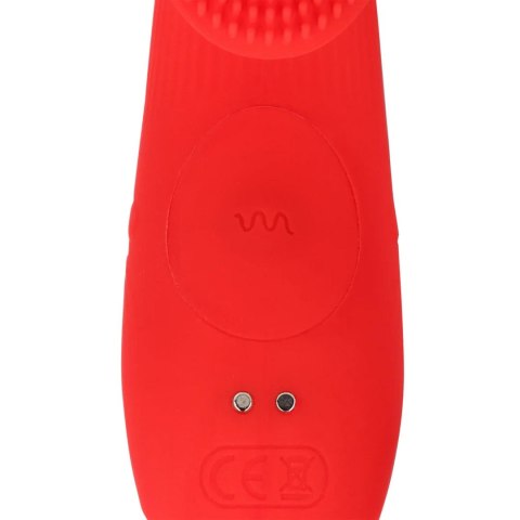 Textured Finger Vibrator - Sunrise Red Loveline