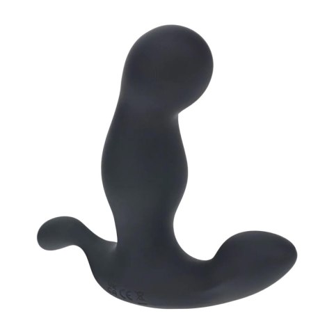Heating and Vibrating Silicone Prostate Stimulator - Black Levelz