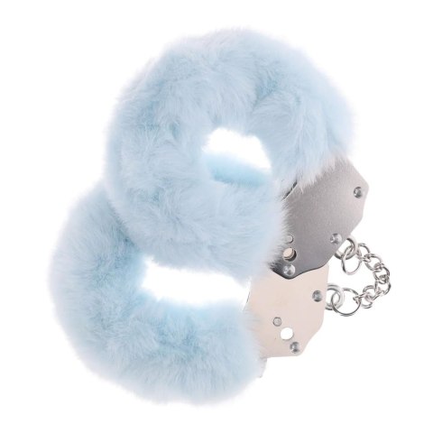 Heavy-duty Fluffy Handcuffs - Powder Blue Ouch!