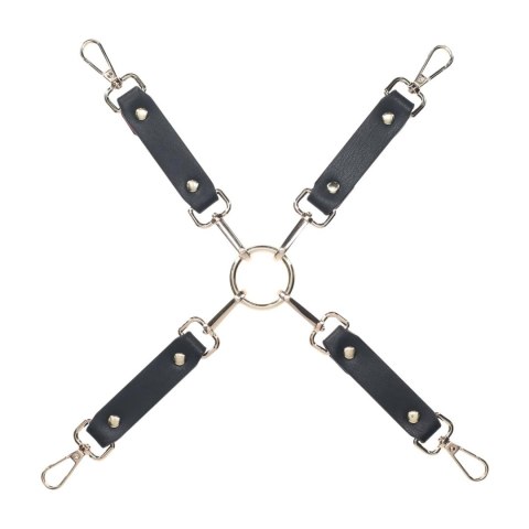 Milan Collection - Hogtie Connectors - Black/Red Ouch!