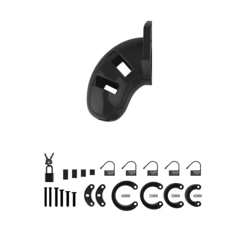 Model 13 Chastity Cock Cage Black - 6,5 cm ManCage