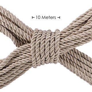 Polyester Bondage Rope - 32.8 ft / 10 m - Gold Ouch!