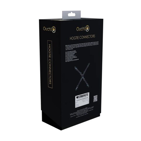 Venice Collection - Hogtie Connectors - Black Ouch!