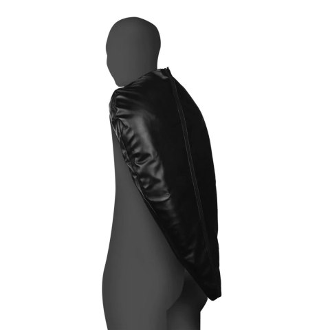 Zip-Up Full Arm and Shoulder Sleeve Restraint - Black Ouch!